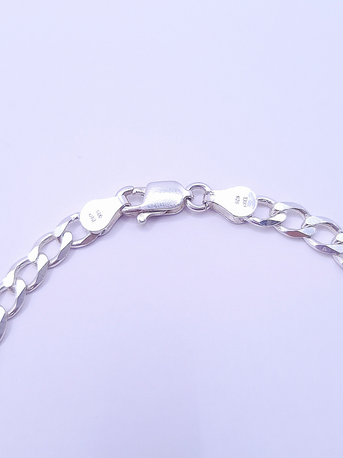 Pulso Cubano Plata S.925