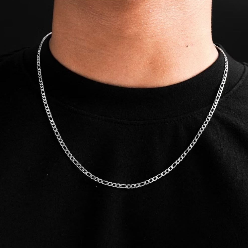 Cadena Cartier Mini 1mm Plata S.925 — Delicada, Fina y con Todo el Carácter