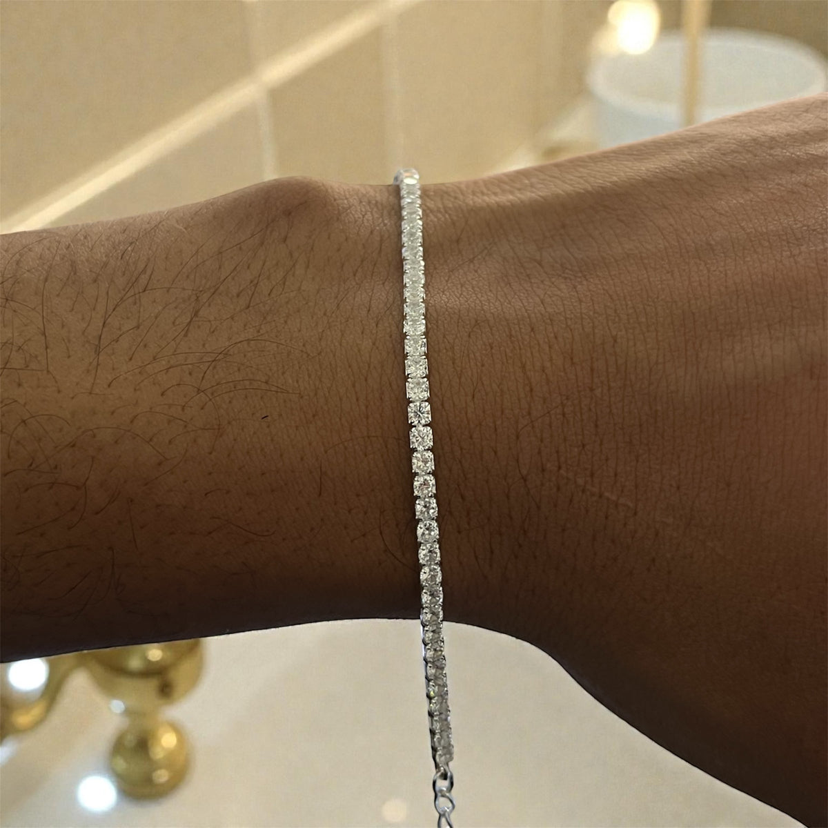 Pulso Tenis Full CZ 💎 Plata S.925 — Fila Continua de Destellos que Enamoran
