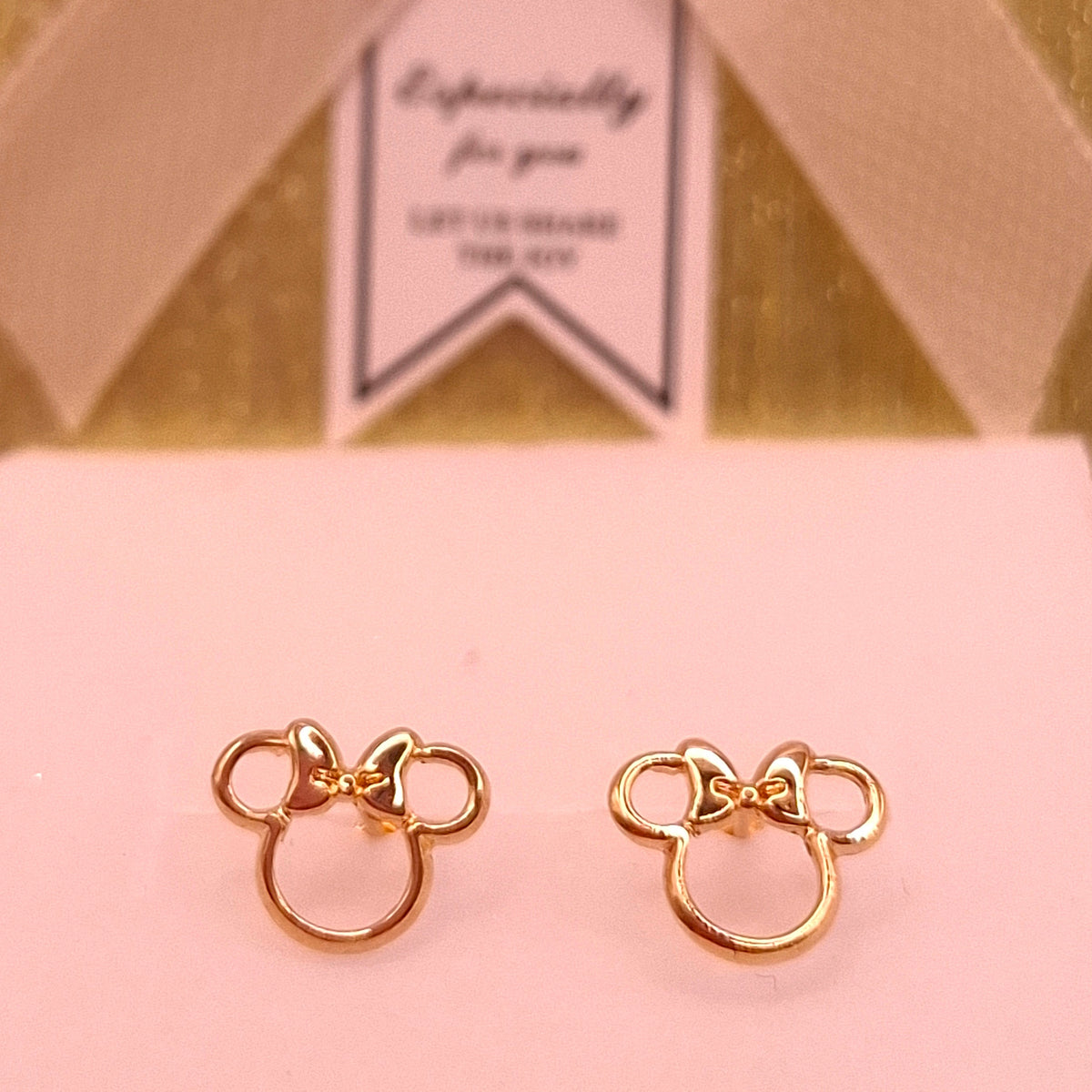 Aretes Mimie Oro 10k