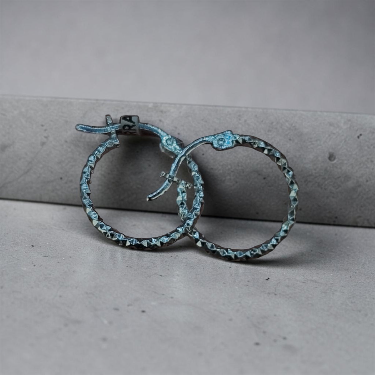 Arracadas Diamantadas Plata S.925