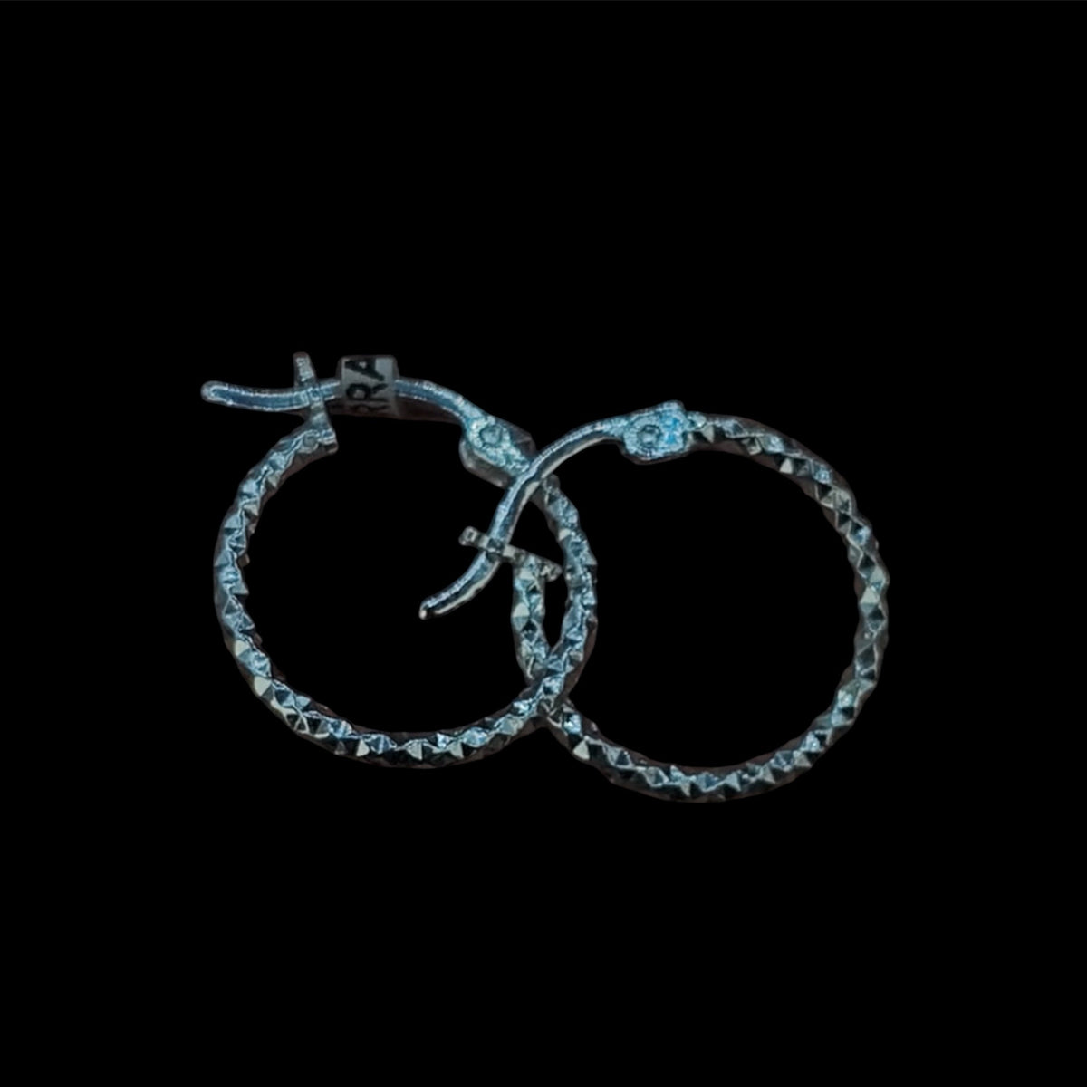 Arracadas Diamantadas Plata S.925
