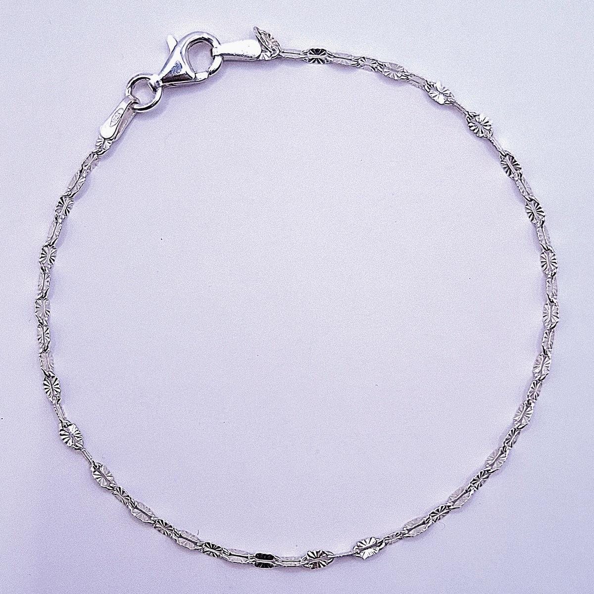 Pulsera Gno. De Café Plata S.925