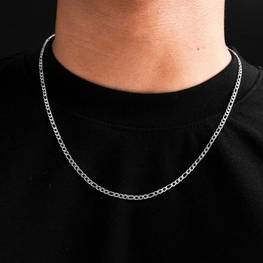 Cadena Cartier Mini 1mm Plata S.925 — Delicada, Fina y con Todo el Carácter