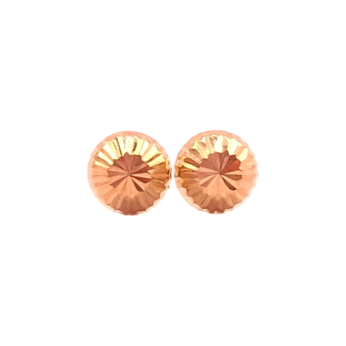 Aretes Honguito Oro 10k