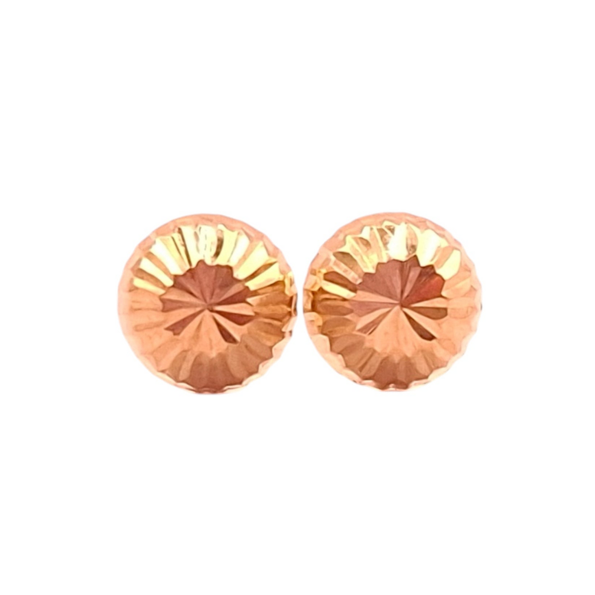 Aretes Honguito Oro 10k