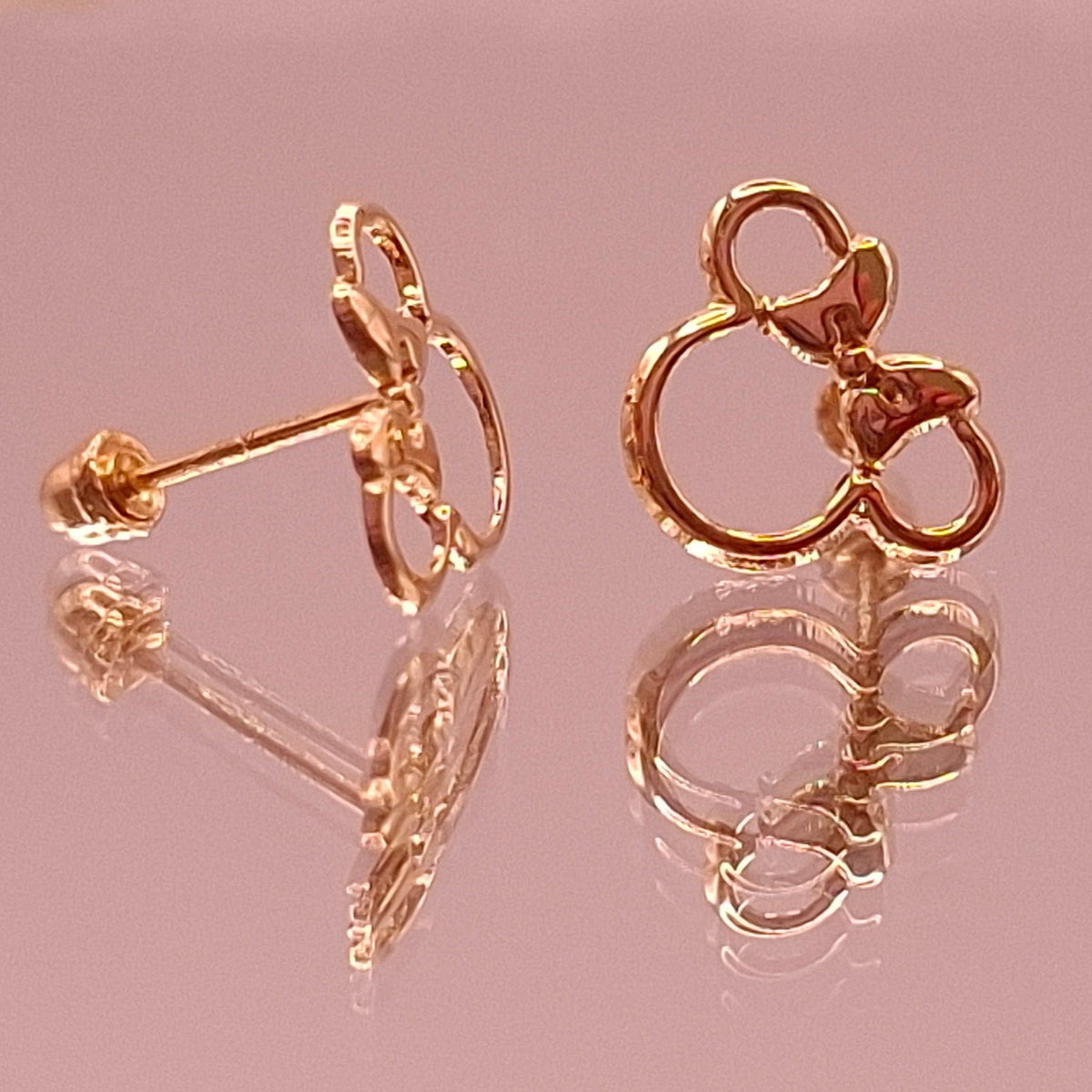 Aretes Mimie Oro 10k