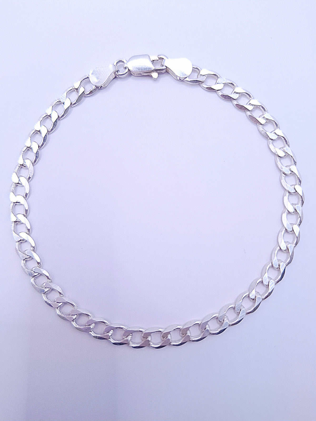 Pulso Cubano Plata S.925