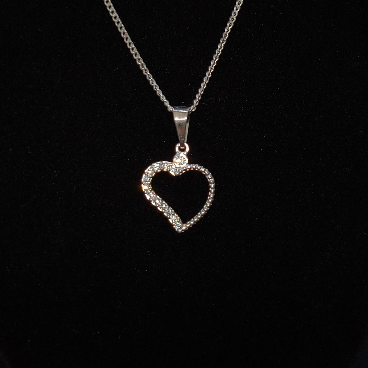1Collar Corazón CZ S.925