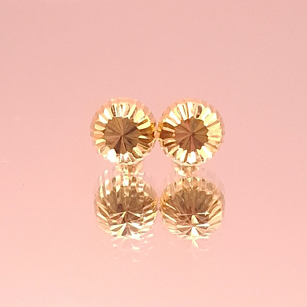 Aretes Honguito Oro 10k