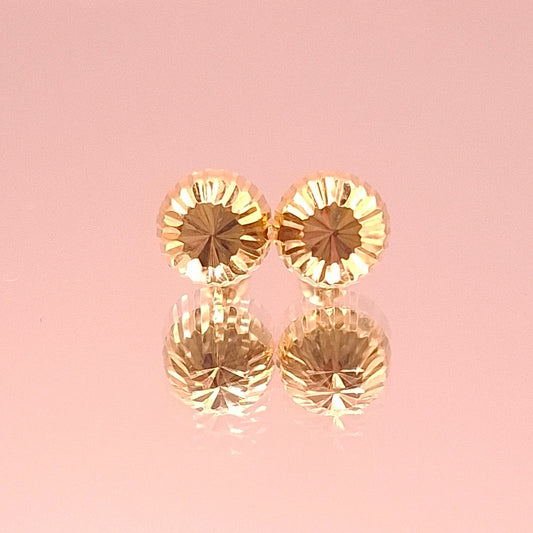 Aretes Honguito Oro 10k