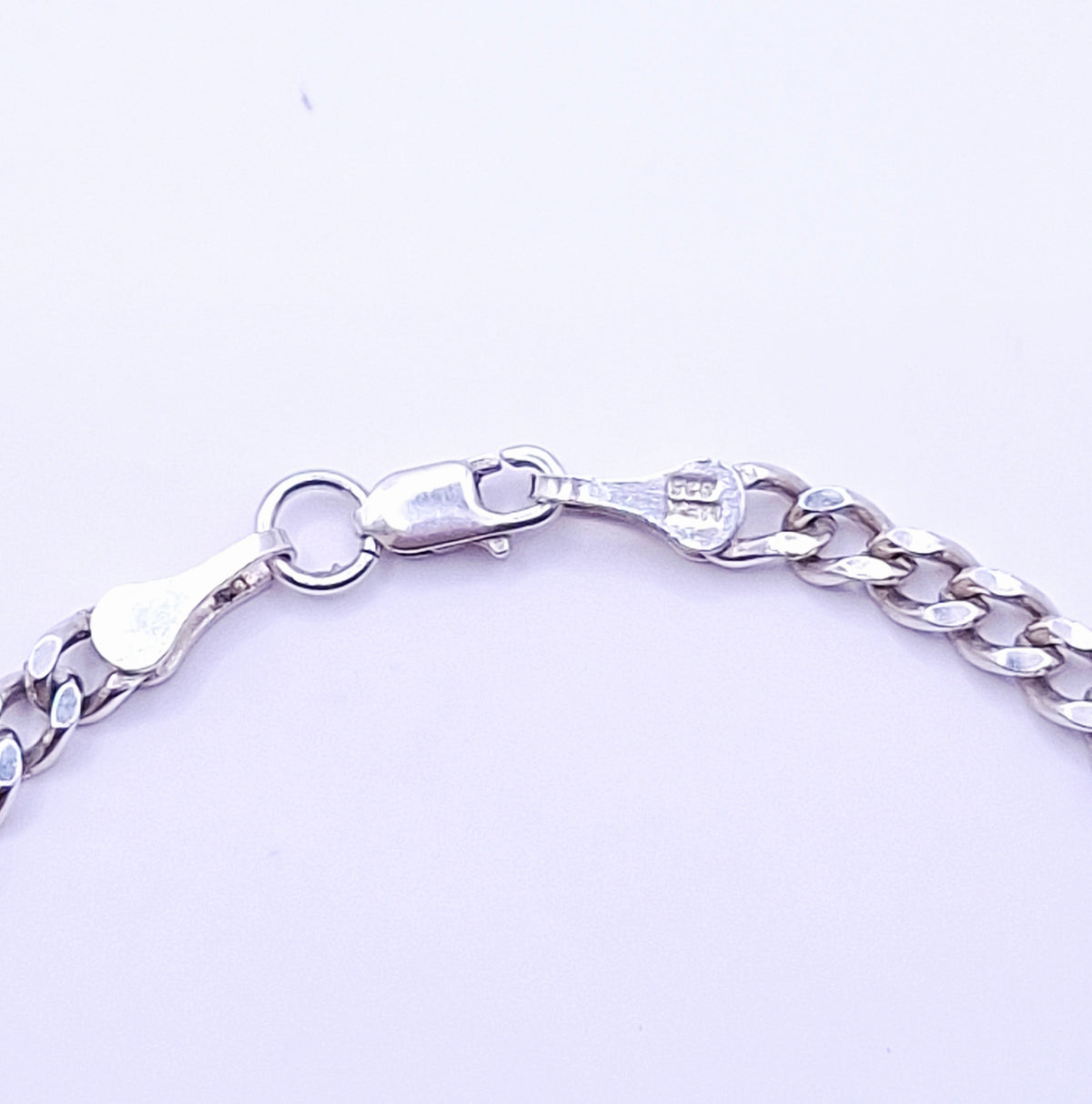 Pulsera Cubana Plata S.925