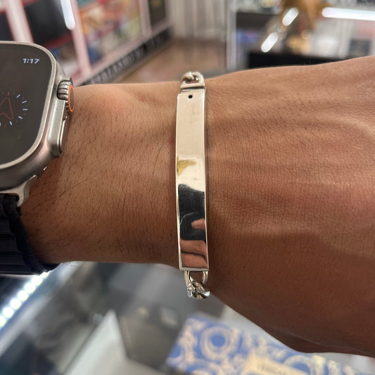 Esclava Cartier Plata S.925 — El Clásico para Hombre. Nunca Falla